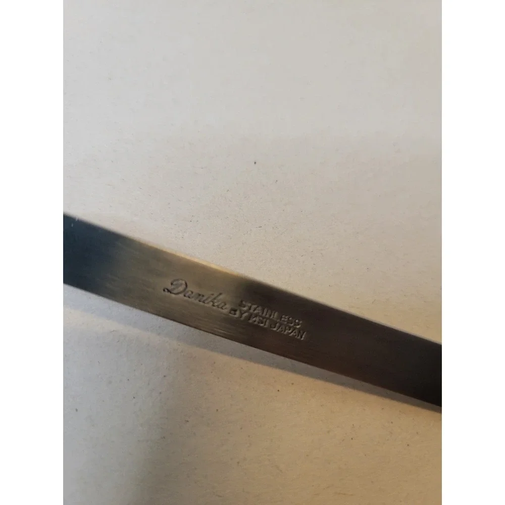 Danika by MSI Japan Stainless Teaspoon Celtic Knot Basketweave Pattern 6.25
